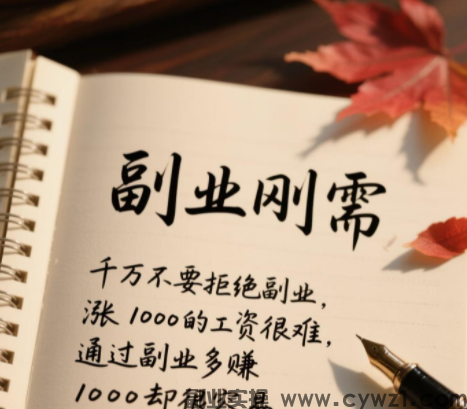 普通人副业实操