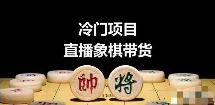 象棋直播赚钱项目