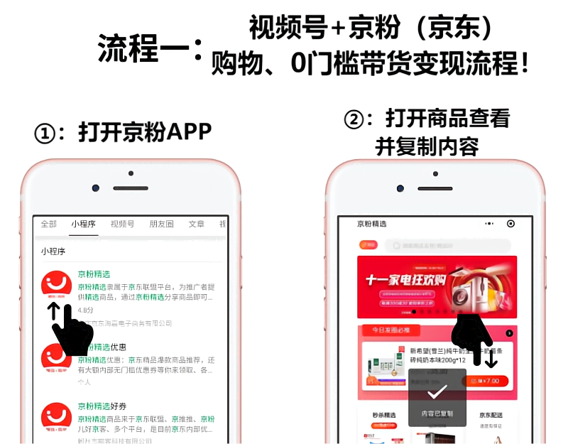 视频号+京粉（京东）1
