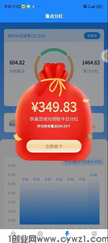 新出零撸看短剧，看点永久F红，新人注册送一个看点，每日薅羊毛