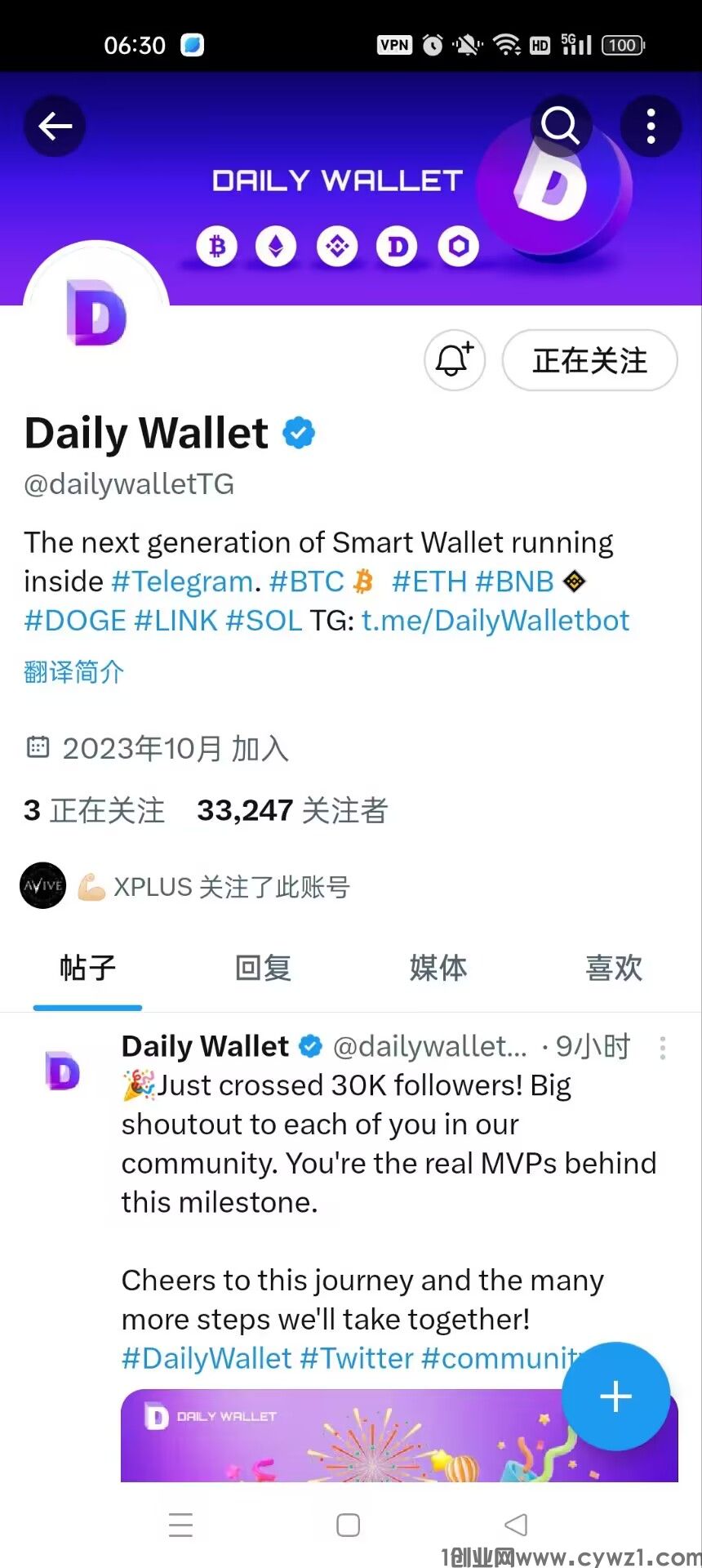 2024新出海外项目Daily Wallet！简单电报签到给碧！