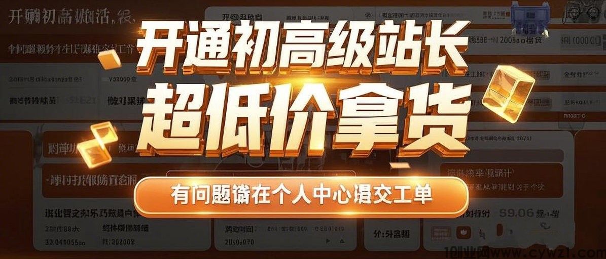 轻度分析开一个虚拟资源站分站如何赚的最快？适合小白宝妈