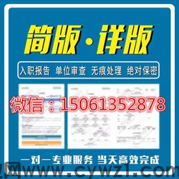 入职征信报告pdf无痕修改美化优化的封面设计