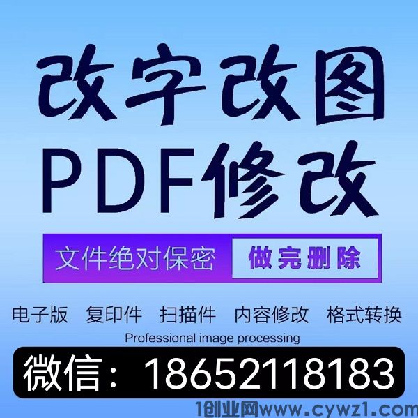 电子版征信报告pdf文档的页面流程是什么无痕编辑器