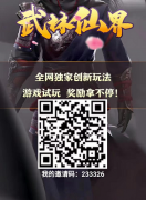 武林仙界：看广告+爬塔+试玩+分红模式，1元起提稳定长期