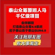  泰山sun，首码对接，置顶扶持，泰山原班创始团队王牌打造。